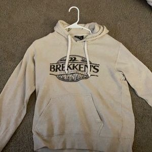 Cream colored hoodie